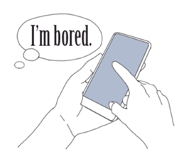 I convey thought by hand. sticker #4165397