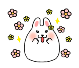 usamaru Rabbit sticker #4165644