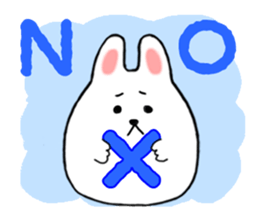 usamaru Rabbit sticker #4165646