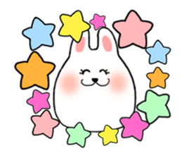 usamaru Rabbit sticker #4165650