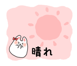 usamaru Rabbit sticker #4165657