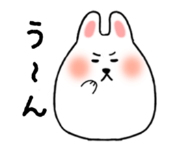 usamaru Rabbit sticker #4165660