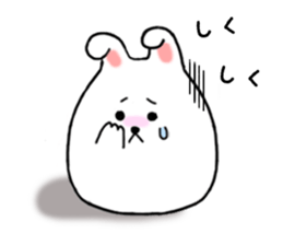 usamaru Rabbit sticker #4165666
