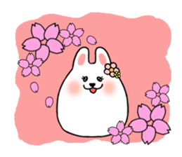 usamaru Rabbit sticker #4165667