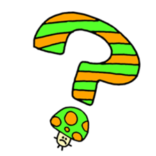 Colorful-mushroom sticker #4165692