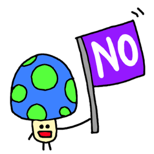 Colorful-mushroom sticker #4165697