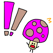 Colorful-mushroom sticker #4165699