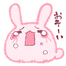 Sticker of love rabbit sticker #4165883