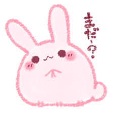 Sticker of love rabbit sticker #4165885