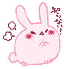 Sticker of love rabbit sticker #4165888