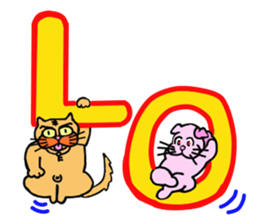 "Love"Sticker~Love to you~ sticker #4165982