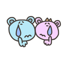Daily life of lovely bear 4 sticker #4166343