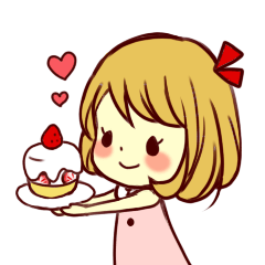 Sweets girl and friends