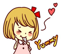 Sweets girl and friends sticker #4166387