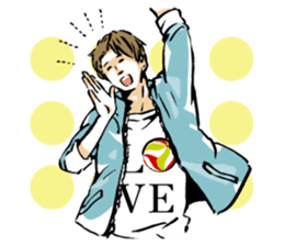 Go Go Volleyball sticker #4167418