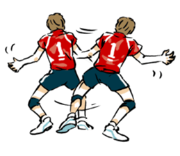 Go Go Volleyball sticker #4167437