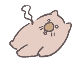 Clumsy&Cute Wombat sticker #4167447