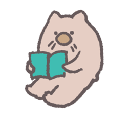 Clumsy&Cute Wombat sticker #4167461