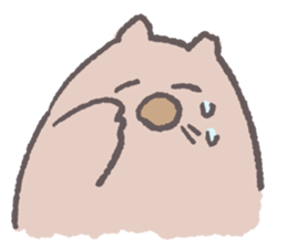 Clumsy&Cute Wombat sticker #4167468