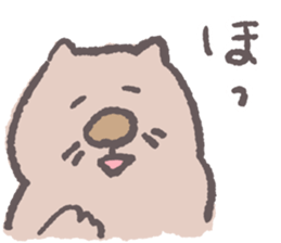 Clumsy&Cute Wombat sticker #4167473