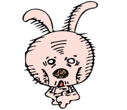 Silence Sticker of shadow rabbit sticker #4167614