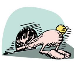 Silence Sticker of shadow rabbit sticker #4167632