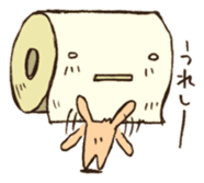 One day of toilet paper sticker #4167696