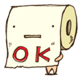 One day of toilet paper sticker #4167706