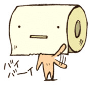 One day of toilet paper sticker #4167717