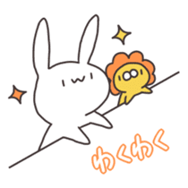 Loveable Rabbit 2 sticker #4167720