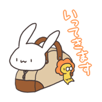 Loveable Rabbit 2 sticker #4167722