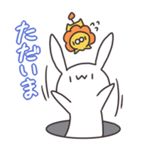 Loveable Rabbit 2 sticker #4167723