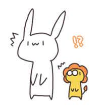 Loveable Rabbit 2 sticker #4167725