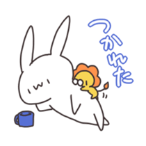 Loveable Rabbit 2 sticker #4167730