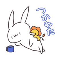 Loveable Rabbit 2 sticker #4167730