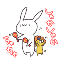 Loveable Rabbit 2 sticker #4167734