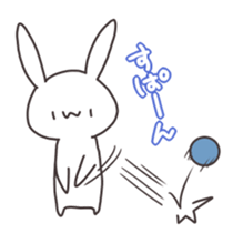 Loveable Rabbit 2 sticker #4167736
