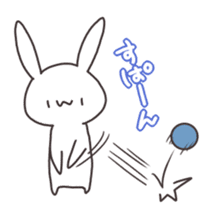 Loveable Rabbit 2 sticker #4167736