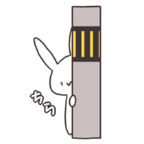 Loveable Rabbit 2 sticker #4167737