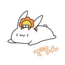 Loveable Rabbit 2 sticker #4167738