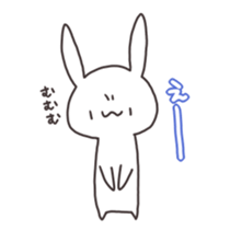 Loveable Rabbit 2 sticker #4167745