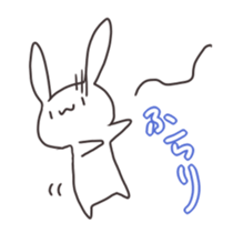 Loveable Rabbit 2 sticker #4167749