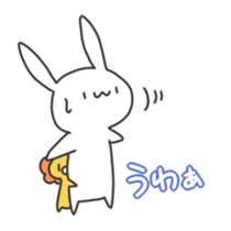 Loveable Rabbit 2 sticker #4167750