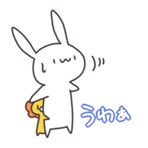 Loveable Rabbit 2 sticker #4167750