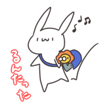 Loveable Rabbit 2 sticker #4167753