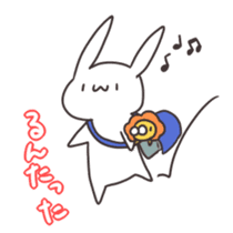 Loveable Rabbit 2 sticker #4167753