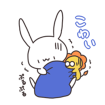 Loveable Rabbit 2 sticker #4167754