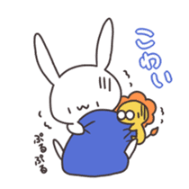 Loveable Rabbit 2 sticker #4167754