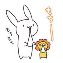 Loveable Rabbit 2 sticker #4167759