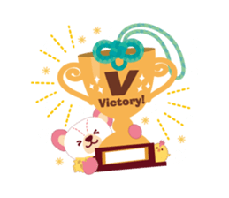 Good luck charm "YURU_OMAMORI" sticker #4167761